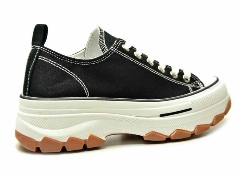 Trampki czarne 40 FILIPPO 7092 półbuty damskie 