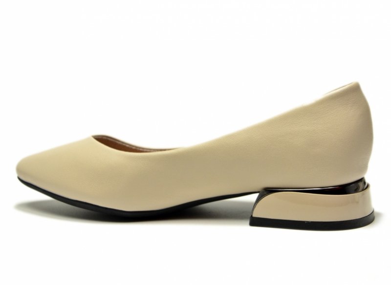Baleriny 36 beżowe VINCEZA 62280 beż półbuty
