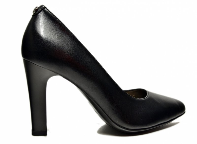 Czółenka czarne 38 skóra szpilki FILIPPO 7825 skórzane