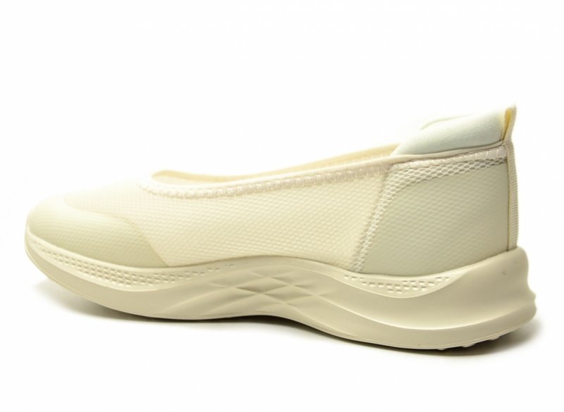 Baleriny sportowe beż 40 półbuty FILIPPO 7599 kremowe beżowe