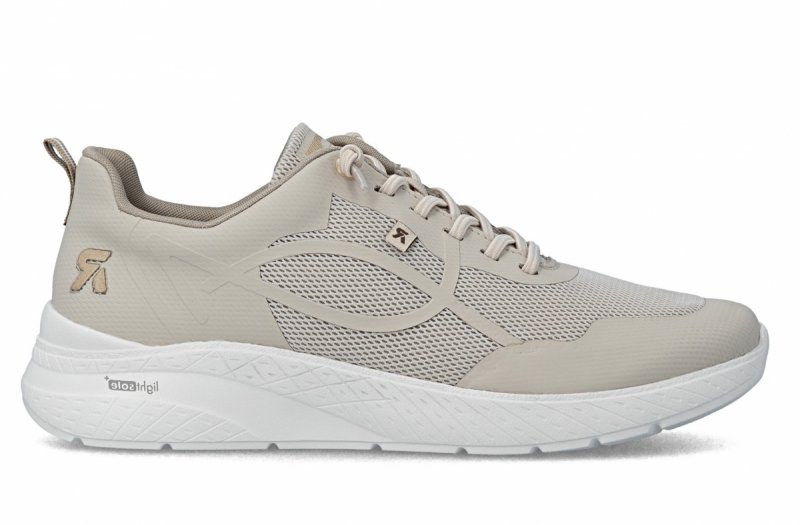 Sneakersy beżowe 39 RIEKER M8551 beż półbuty damskie 