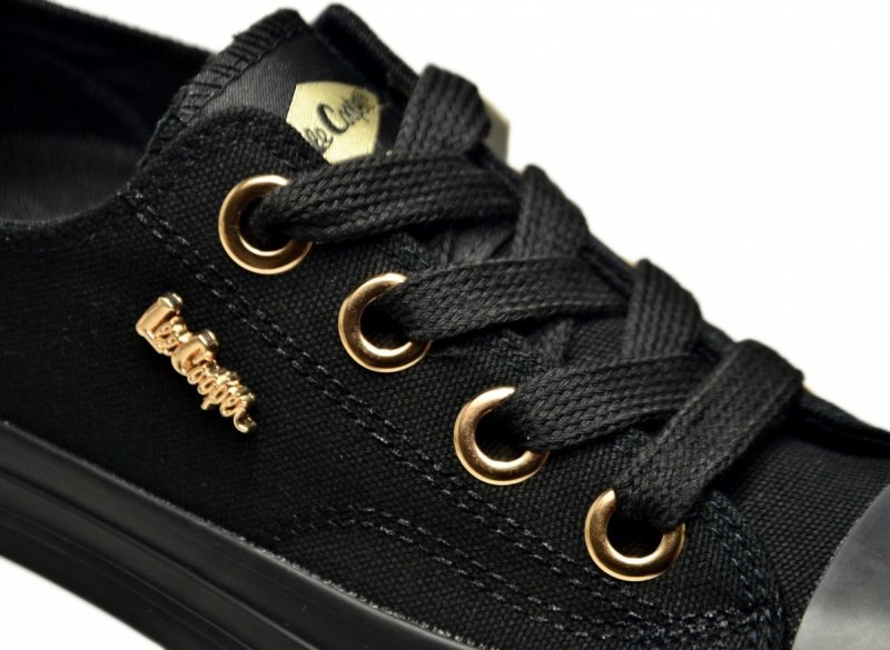 Trampki czarne 41 LEE COOPER 4069 półbuty