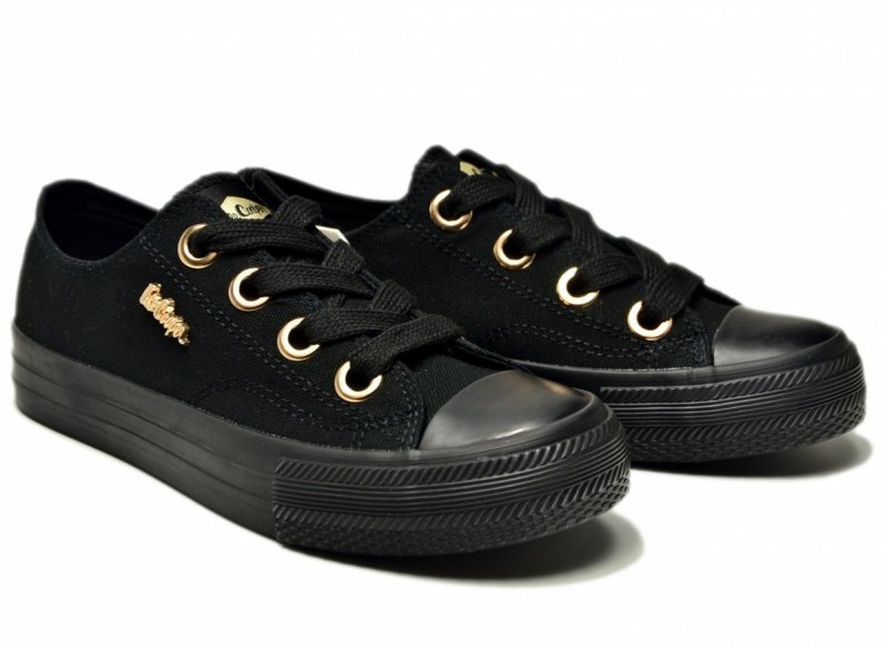 Trampki czarne 41 LEE COOPER 4069 półbuty