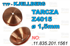 TARCZA- Z4015 - ø 1,5mm - .11.835.201.1561