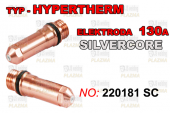 ELEKTRODA 220181 - 130A SILVER CORE 