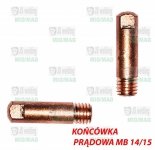 KONCÓWKA PRĄDOWA MB15 Ø 0,6 mm 