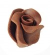 Róża duża 22 szt. czekoladowa