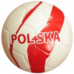 Hokus- opłatek na tort okrągły piłka futbolowa Polska