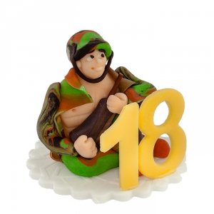 Hokus - Żołnierz 18 Boy Dekoracja tortu