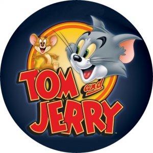Kardasis - opłatek na tort okrągły Tom & Jerry