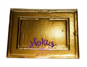 Podkład tortowy tacka z tektury złota 40 x 60 cm