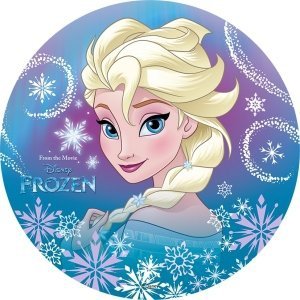 Modecor - opłatek na tort okrągły Kraina Lodu 4 (Frozen)