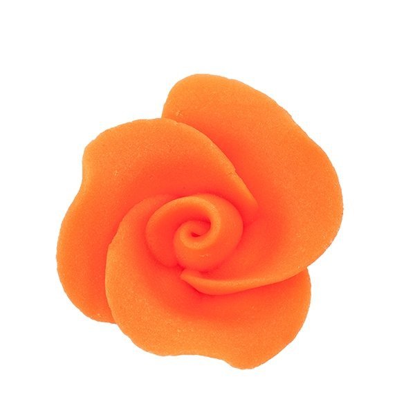 Róża mała 22 szt. pomorańczowa