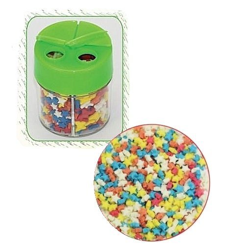 Posypka dekoracyjna confetti gwiazdki kolorowe 360g