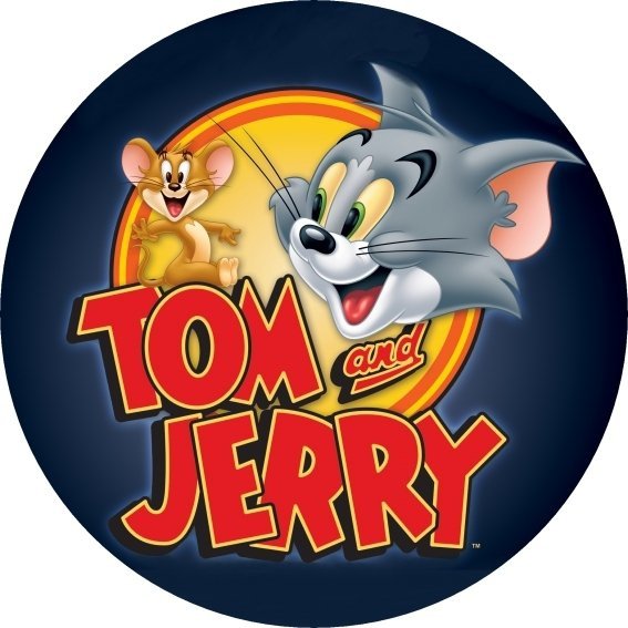 Kardasis - opłatek na tort okrągły Tom &amp; Jerry