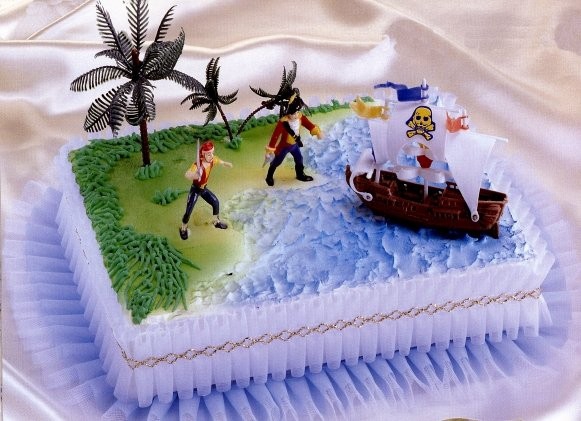 Kardasis - zestaw do dekoracji tortu Piraci z Karaibów