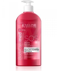 EVELINE Body Care Med+ Multiregenerujące mleczko-kompres do ciała SOS 350 ml 