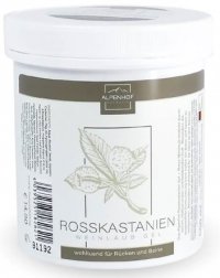 Żel z Liści Czerwonych Winogron i Kasztanowca Alpenhof, 500ml 