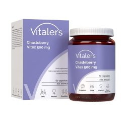 Chasteberry Vitex (Niepokalanek pospolity) 500 mg Vitaler’s, 60 kapsułek