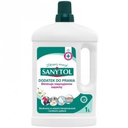 SANYTOL Dodatek dezynfekujący do prania Białe Kwiaty 1 L