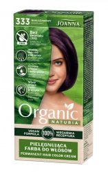 JOANNA Organic Naturia Pielęgnująca farba do włosów nr 333 Bakłażan