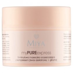 MIYA myPUREexpress Maseczka oczyszczająca 5-minutowa 50g