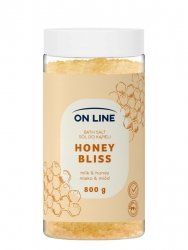 ON LINE Sól do kąpieli Honey Bliss 800 g