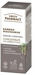 GREEN PHARMACY Bambus + Niacynamid Koncentrat przeciw niedoskonałościom 30 ml