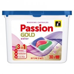 PASSION GOLD Kapsułki do prania 30 szt. 3w1 Kolor