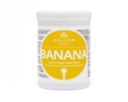 KALLOS Maska d/włosów 1000ml Banana z kom.Multiwi&