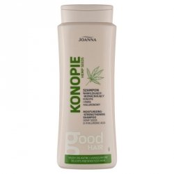 JOANNA Konopie Szampon nawilżająco-wzmacniający do włosów delikatnych i uwrażliwionych 400 ml