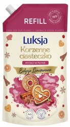 LUKSJA Mydło w płynie Korzenne Ciasteczko - zapas 900 ml