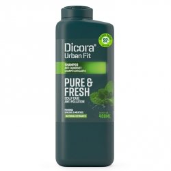 DICORA Urban Fit Pure&Fresh Szampon przeciwłupieżowy do włosów 2w1 400 ml