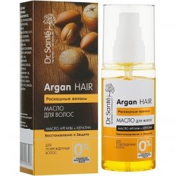 Regenerating Hair Oil with Argan Oil and Keratin Dr.Sante