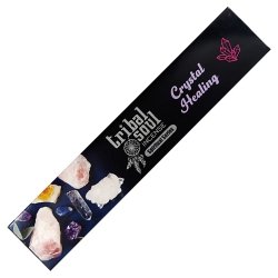 Duchowe Kadzidełka Tribal Soul - Kryształowe Uzdrowienie + Podstawka Ceramiczna