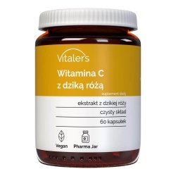 Witamina C z dziką różą 1000 mg, Vitaler's, 60 kapsułek