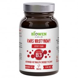 Kwas Nikotynowy - Witamina B3, Biowen, 120g