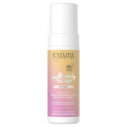 Delikatna Pianka Rozświetlająca do Mycia Twarzy Eveline My Beauty Elixir, 150ml