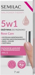 SEMILAC Odżywka do paznokci Nail Power Therapy 5w1 Rose Care 7 ml