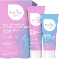 TANITA Zestaw kremów do depilacji bikini (Krem do depilacji 50ml  + Balsam po depilacji 30ml)