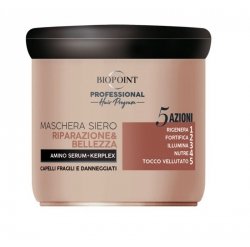 BIOPOINT Professional Hair Program Maska naprawcza i odżywcza do włosów zniszczonych 400 ml