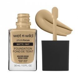 WET N WILD Photo Focus Podkład matujący Golden beige 30 ml