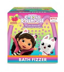 GABI KOCI DOMEK Kula musująca do kąpieli dla dzieci Malina 165 g