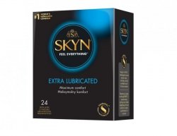 SKYN Prezerwatywy bez lateksu Extra Lubricated 1op.- 24 szt.