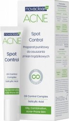 NOVACLEAR Acne Preparat punktowy do osuszania zmian trądzikowych 10 ml