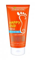 Bielenda Happy End Krem do pięt i stóp Zmiękczający z mocznikiem  125ml