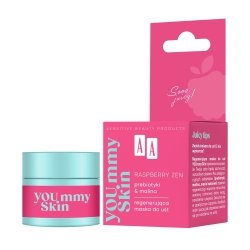 AA YOU.mmy Skin Raspberry Zen Regenerująca Maska do ust Prebiotyki & Malina 10 g