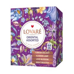 Zestaw Herbat LOVARE „Assorted Oriental” – 32 saszetki (4 smaki)