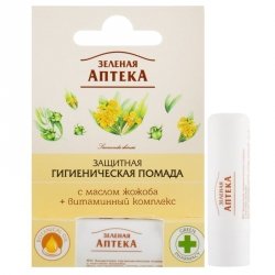 Pomadka Ochronna do Ust z olejkiem jojoba, Green Pharmacy, 3,6g