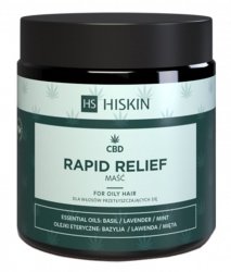 HISKIN Rapid Relief Maść do skóry suchej i wrażliwej - CBD i prebiotyki, 120ml